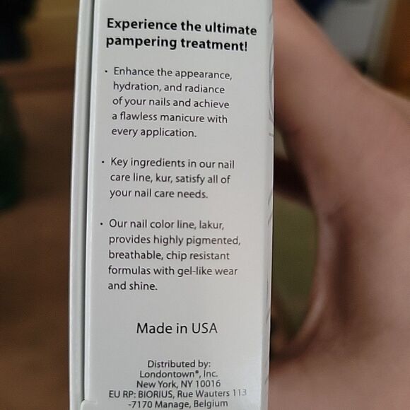 LONDONTOWN KUR Cuticle Saver Duo Cuticle Remover & Oil - NEW IN BOX - Picture 5 of 5